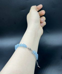 Alternative view of Vòng đá Aquamarine vô định